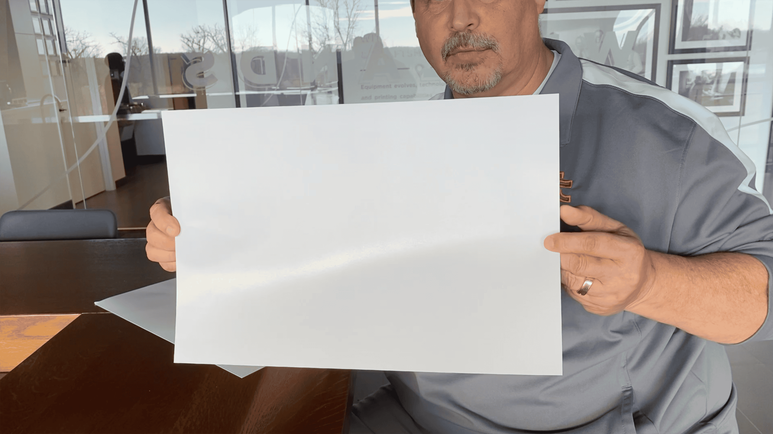 Board Stock Paper Sample